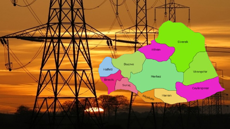 Şanlıurfa’da Yarın Elektrikler Kesilecek
