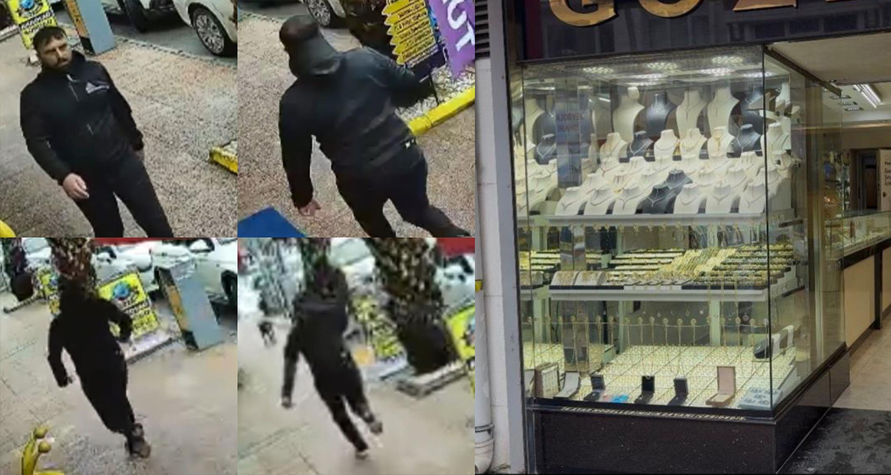 Kuyumcuda silahlı soygun