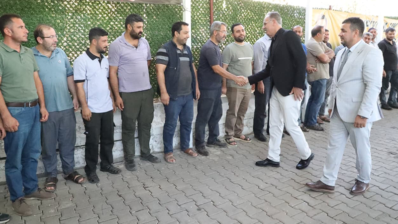 Başkan Kuş Evren Sanayi Esnafıyla Buluştu