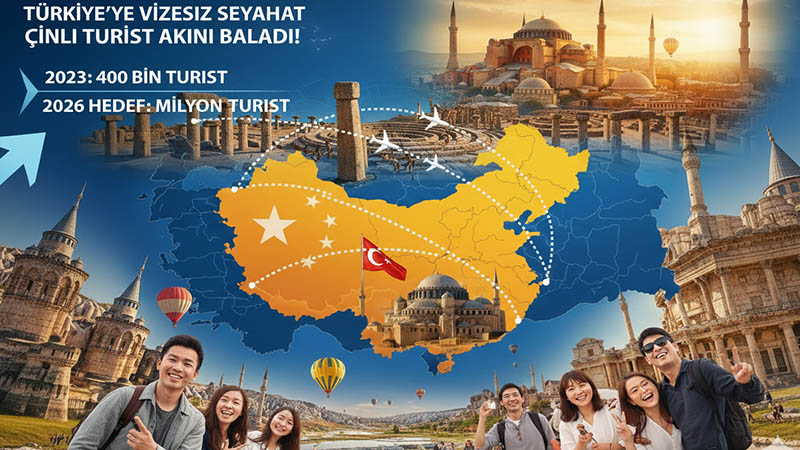 Vizesiz Türkiye'ye Çinli Turist Akını Başlıyor