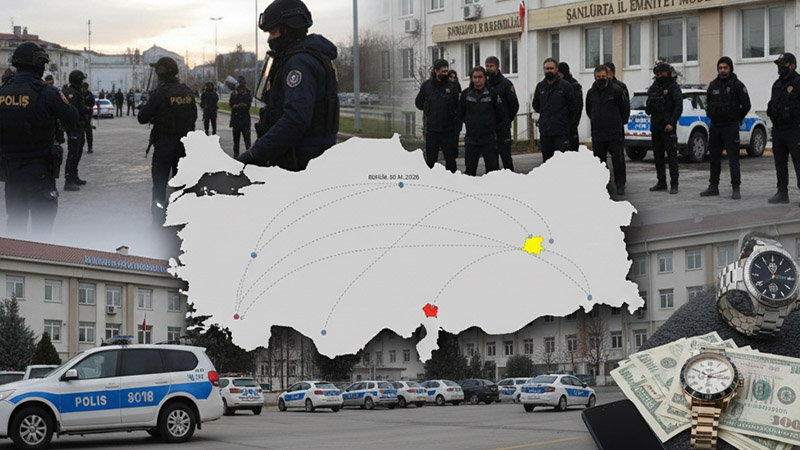 Şanlıurfa dahil 21 İlde Çete Operasyonu