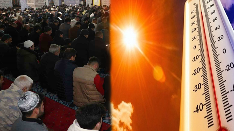 Şanlıurfa’da Kavurucu Sıcaklık İçin Yağmur Duası