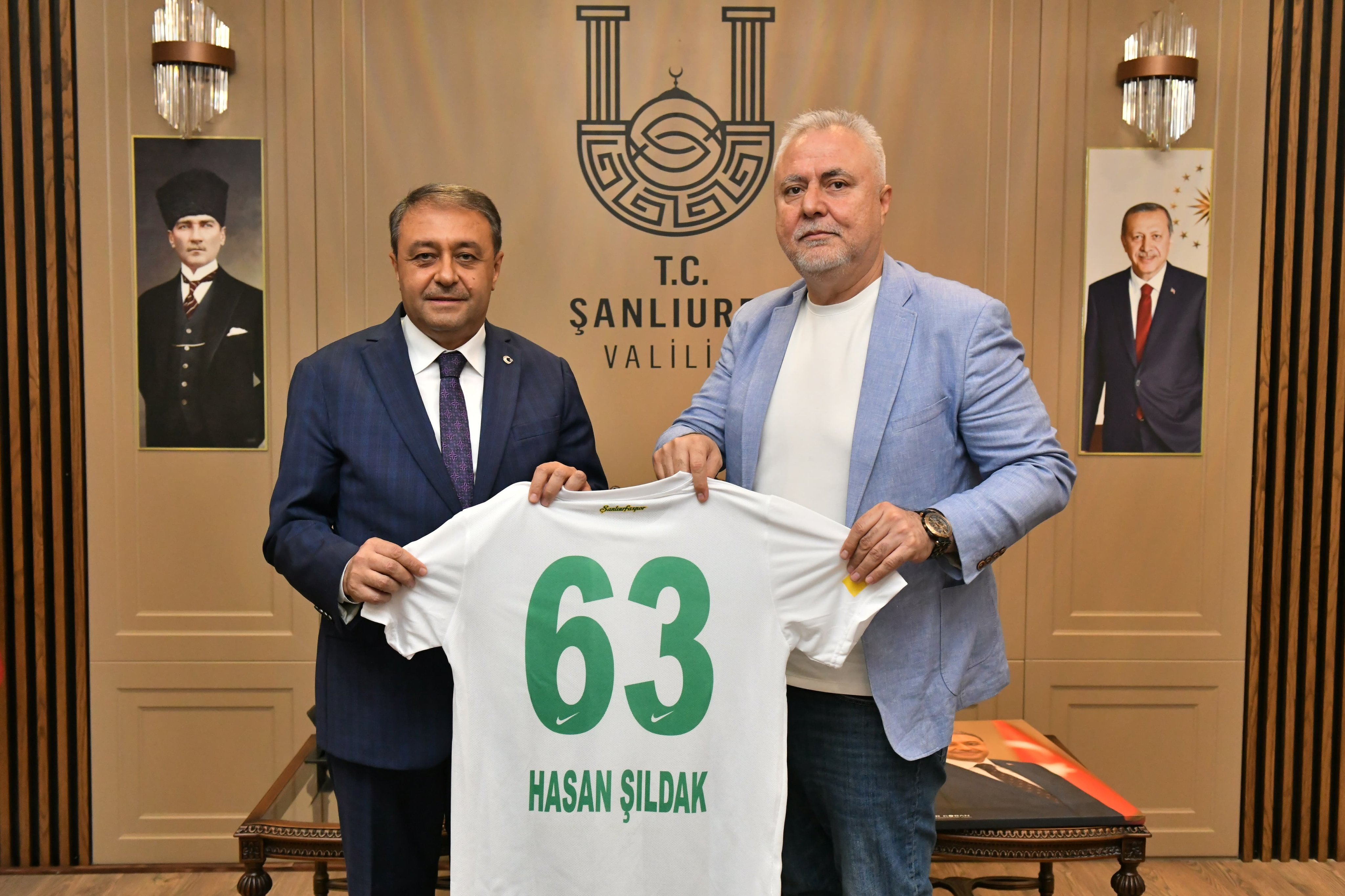 Şanlıurfaspor'dan Vali Şıldak’a ziyaret