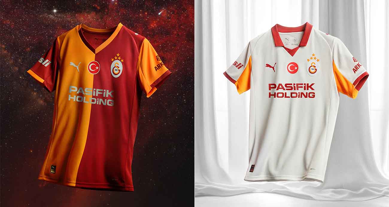 Galatasaray’ın yeni sezon formaları taraftarın beğenisine sunuldu