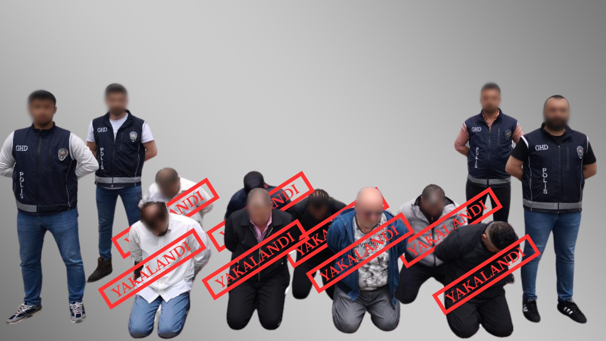 6 İlde INTERPOL destekli dev operasyon