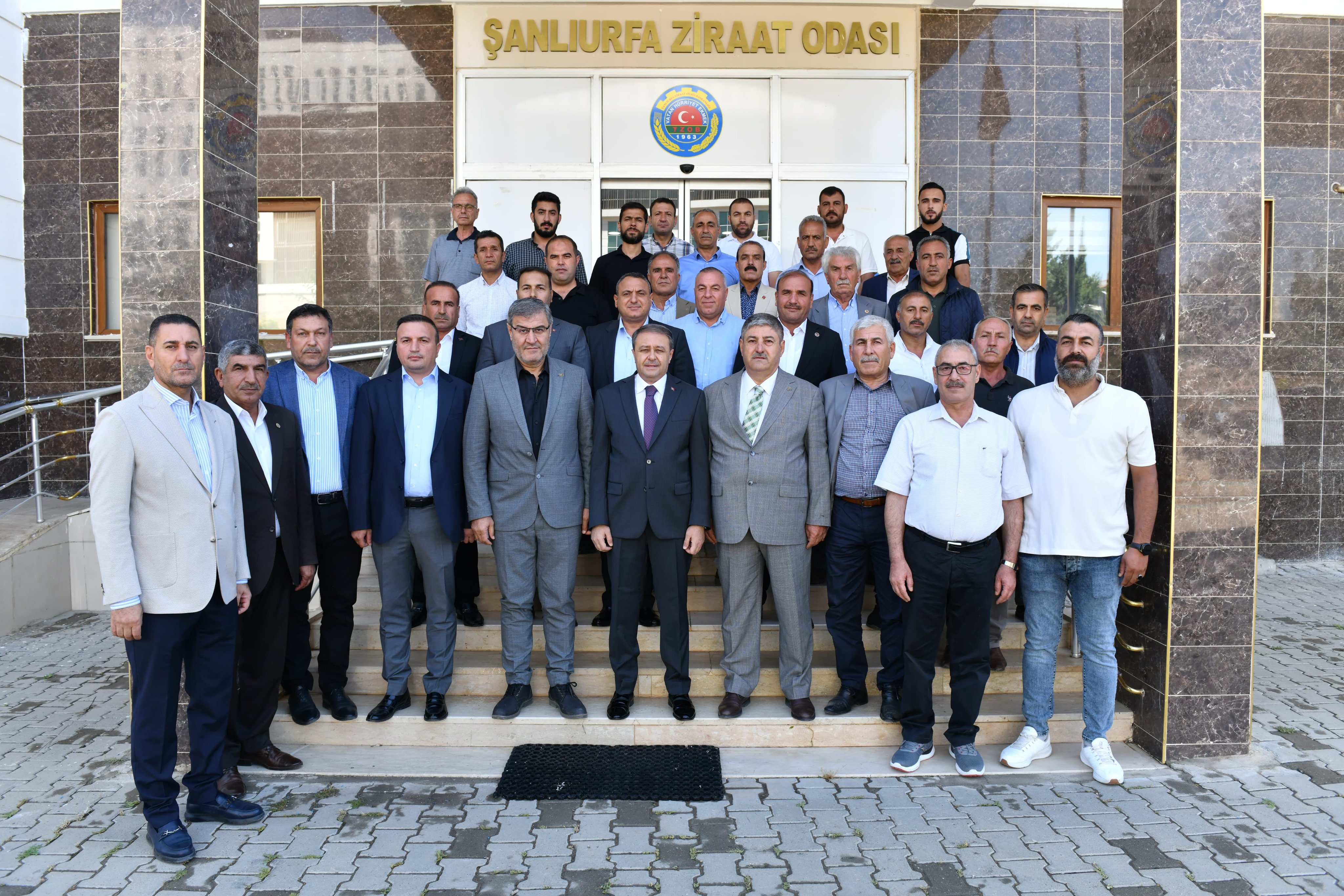 Vali Hasan Şıldak’tan Ziraat Odası’na ziyaret