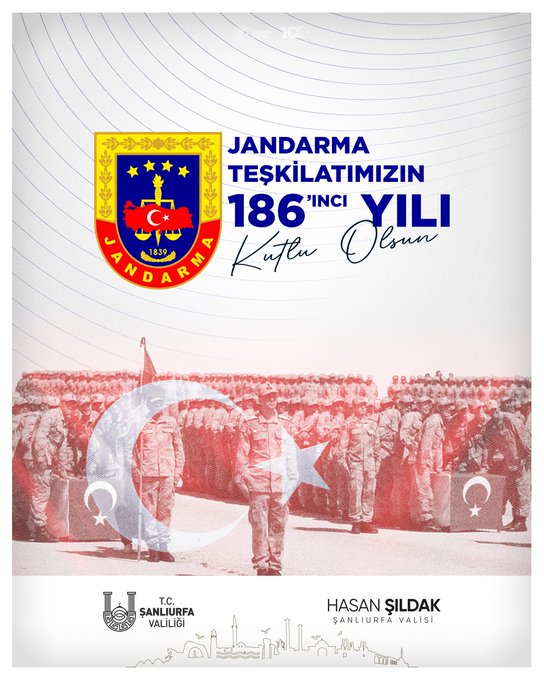 Jandarma Teşkilatının 186’ncı Kuruluş Yıldönümü Kutlandı