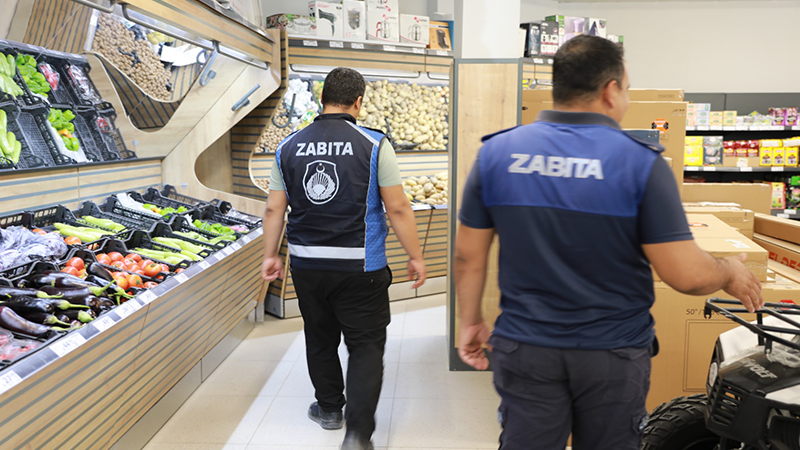 Harran'da Zabıta ekipleri market ve lokantaları denetledi