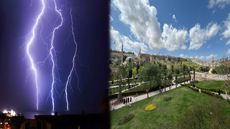 Şanlıurfa’da Fırtına ve Sağanak Uyarısı