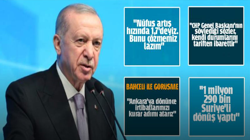 Cumhurbaşkanından Kritik Mesajlar