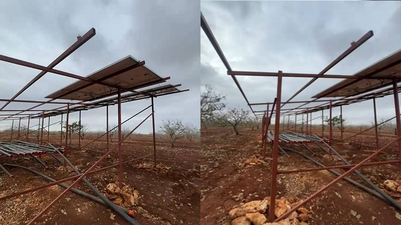 Sisli havada güneş enerjisi panellerini çaldılar