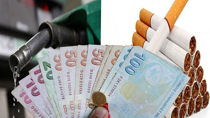Akaryakıt, sigara ve alkole yapılacak ÖTV zammı belli oldu