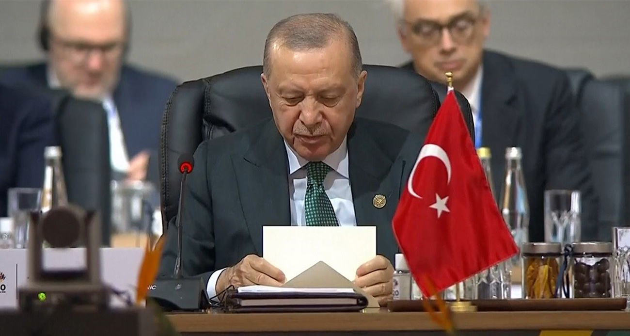 Cumhurbaşkanı Erdoğan'dan Gazze açıklaması