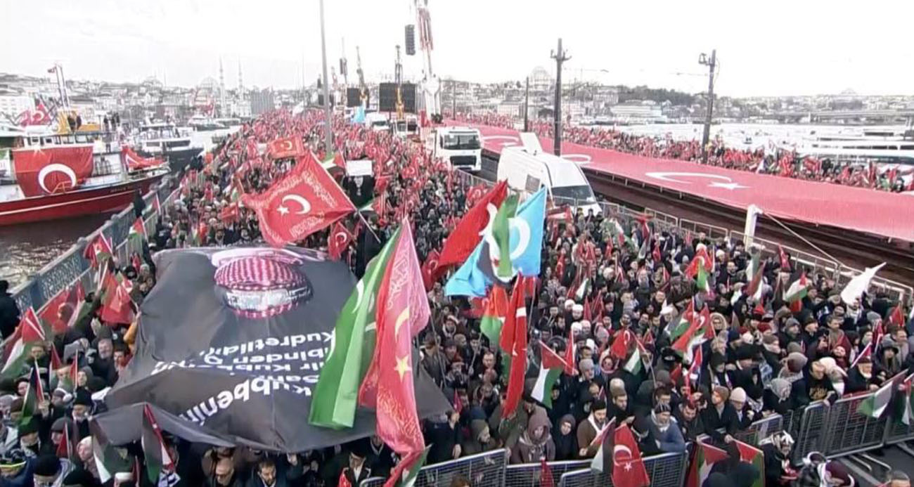 Türkiye Filistin için ayakta!