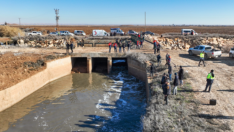 Sulama kanalında kaybolan sürücü 13 gündür aranıyor