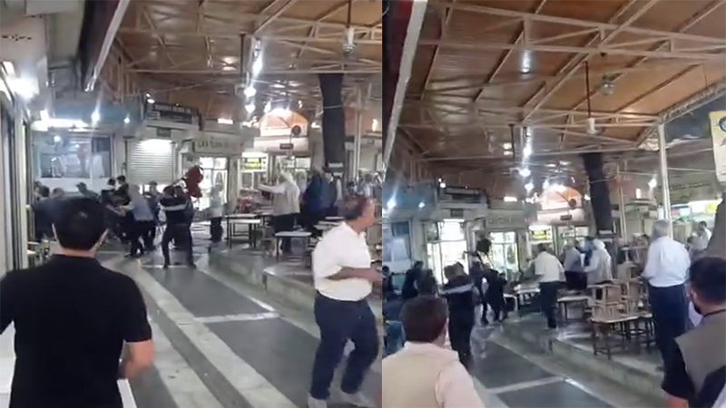 Siverek’te sandalye ve masalar havada uçuştu; 4 yaralı