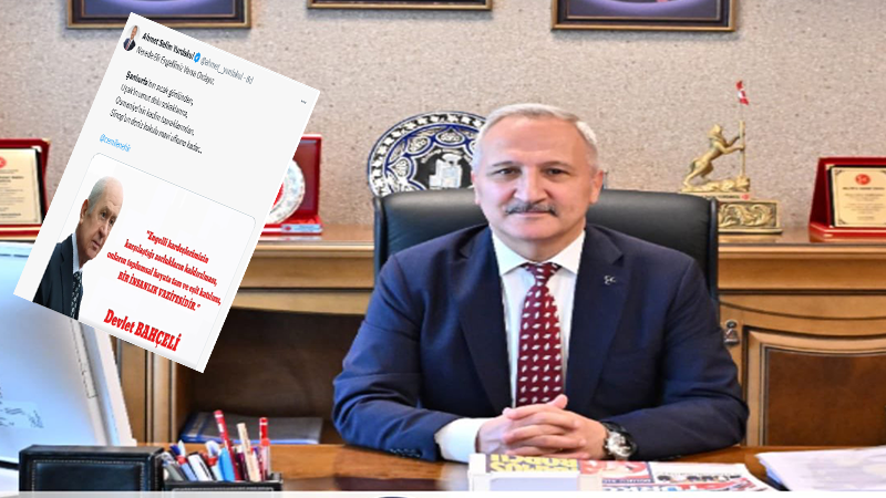 MHP Genel Başkan Yardımcısından Şanlıurfa Vurgusu