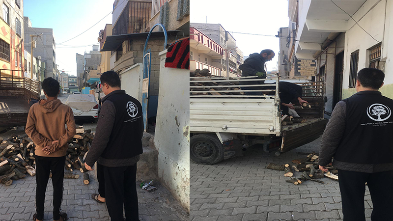 Osmanoğlu Derneğinden Yakacak Desteği