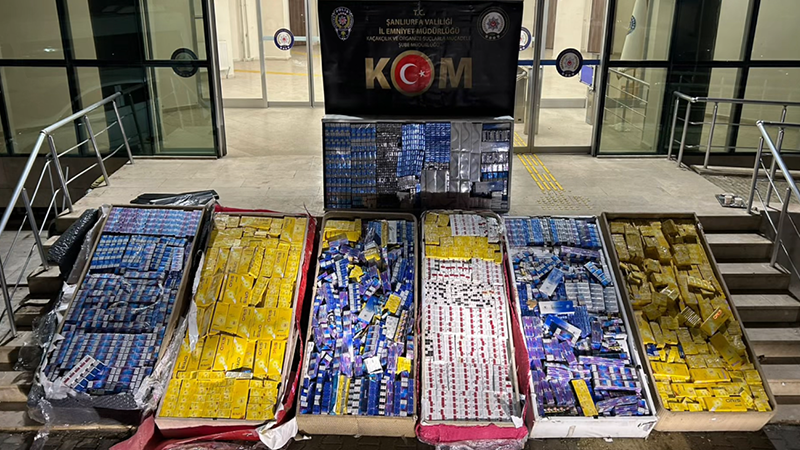 Şanlıurfa'da Milyonluk Kaçakçılık Olayı Engellendi