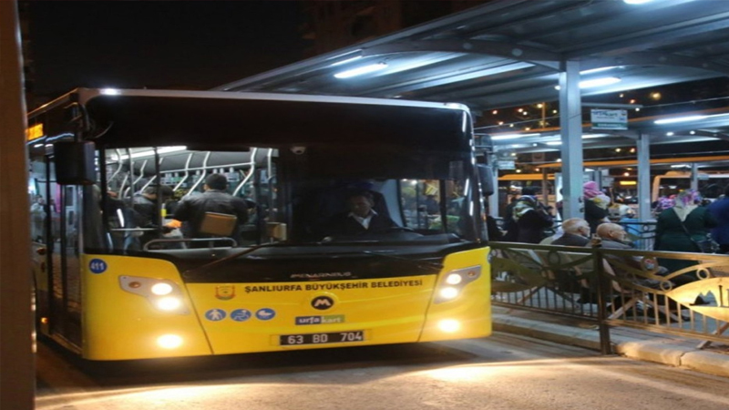 Şanlıurfa’da 19 Mayıs’ta Toplu Taşıma Ücretsiz Olacak