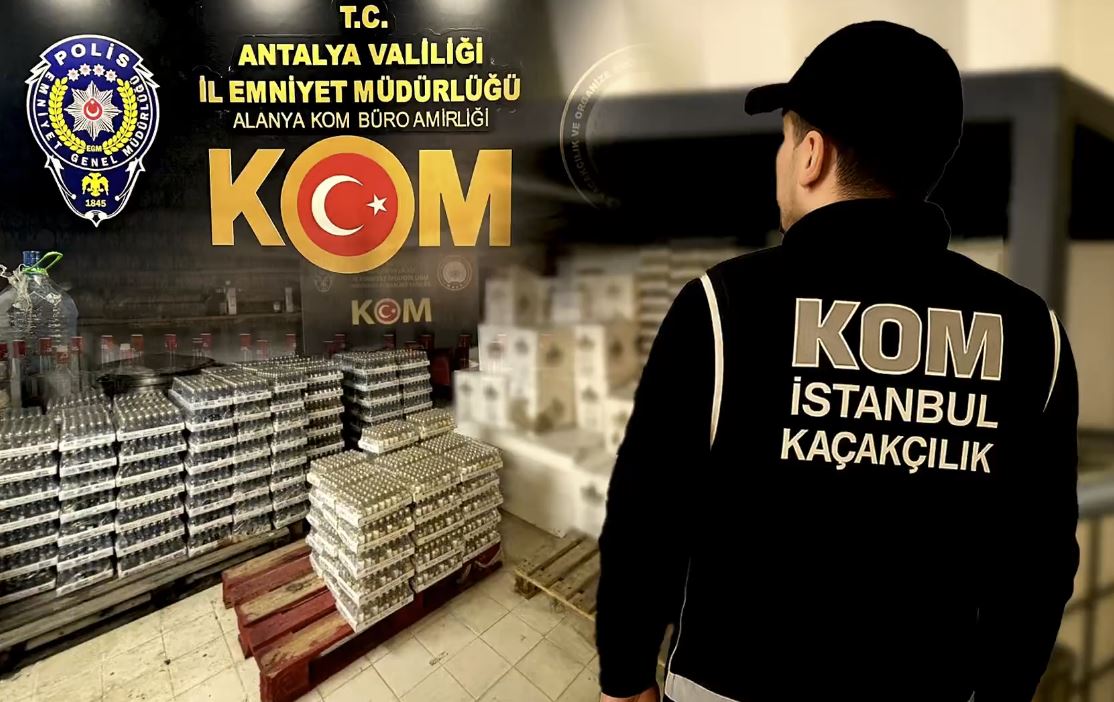 Şanlıurfa’da Sahte Alkol Operasyonu