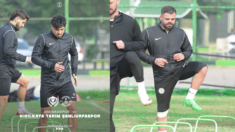 Şanlıurfaspor, Ankaraspor Maçı Hazırlıklarını Sürdürüyor