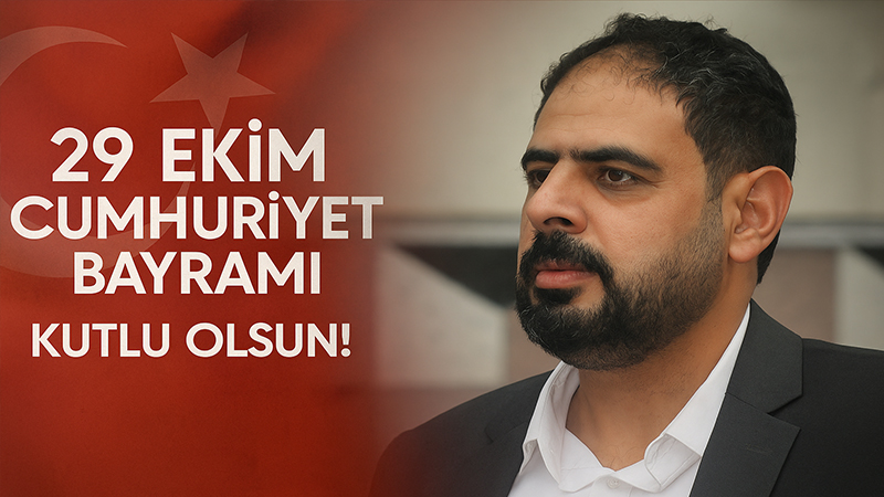 Ahmet Akas’tan Cumhuriyetin 102. Yılı Mesajı