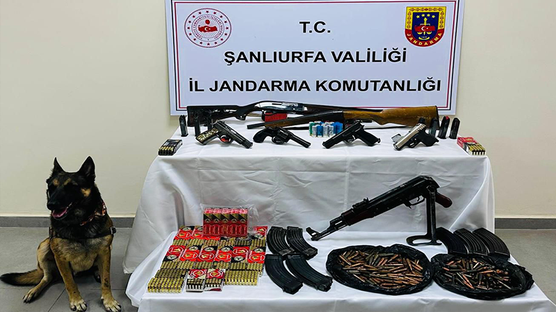 Şanlıurfa'da Cephanelik Ele Geçirildi!!