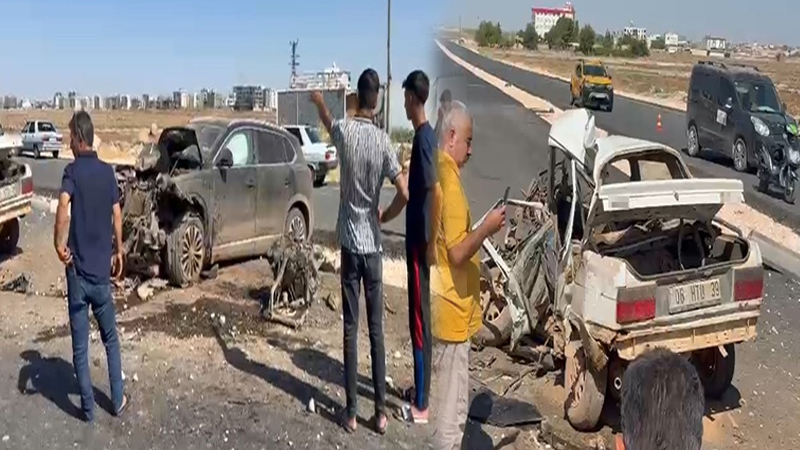 Şanlıurfa'da Togg Kazada Hurdaya Döndü