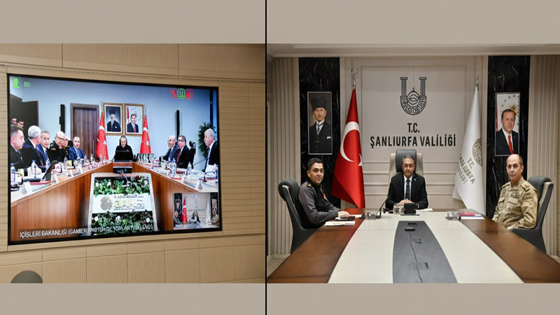 Şanlıurfa için Yeni Yıl Tedbirleri masaya yatırıldı