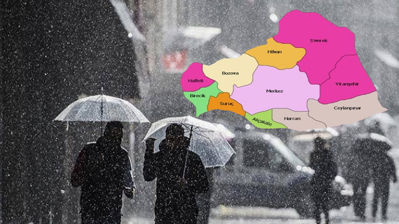 Meteoroloji’den Şanlıurfa İçin Yeni Uyarı