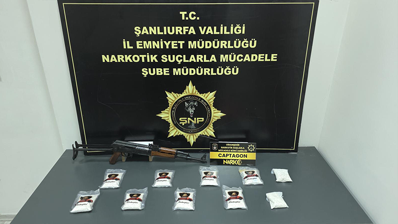 Viranşehir'de uyuşturucu operasyonu