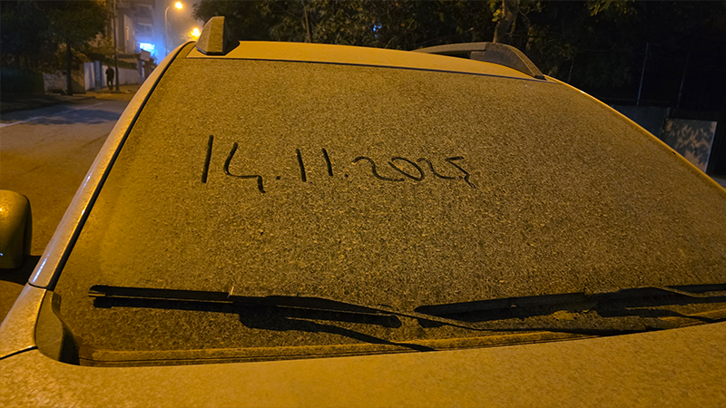 Siverek’te toz taşınımı hayatı olumsuz etkiledi