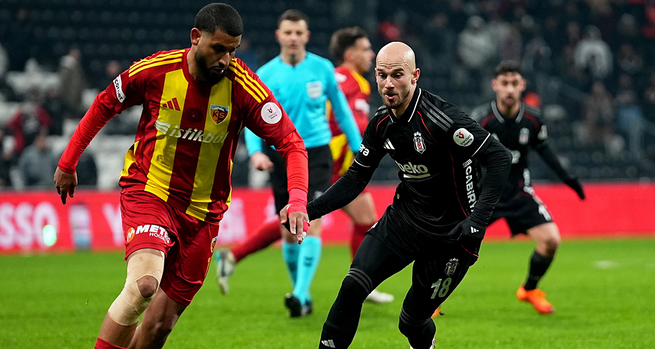 Beşiktaş evinde tek golle kazandı