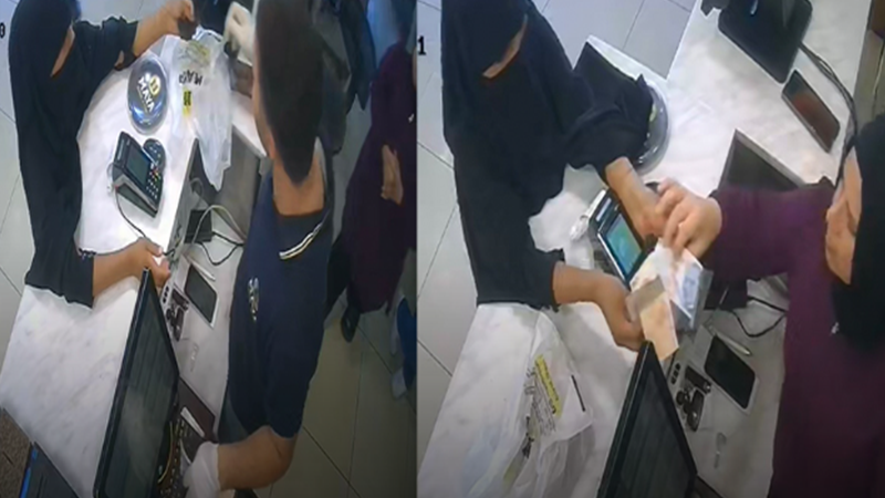 Pastanede ‘yırtık para’ yöntemiyle tırnakçılık