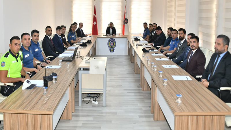 Siverek'te Asayiş ve Güvenlik Toplantısı