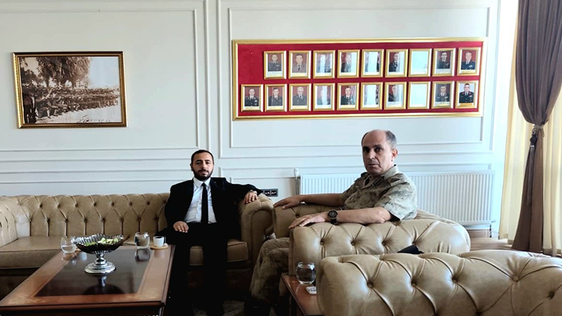 Toru'dan Jandarma Komutanı Aldemir'e Ziyaret