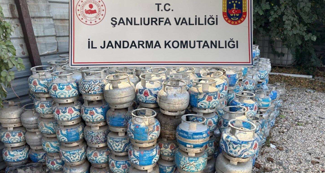 Şanlıurfa’da usulsüz tüp dolumu operasyonu