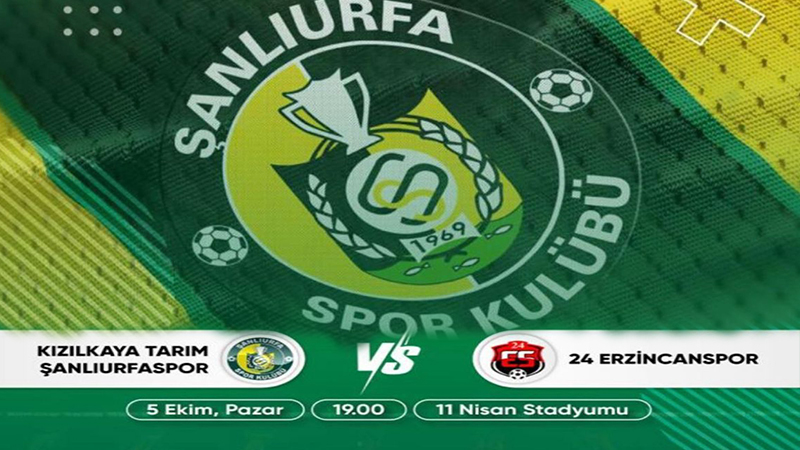 Şanlıurfaspor, 24 Erzincanspor’u Konuk Ediyor