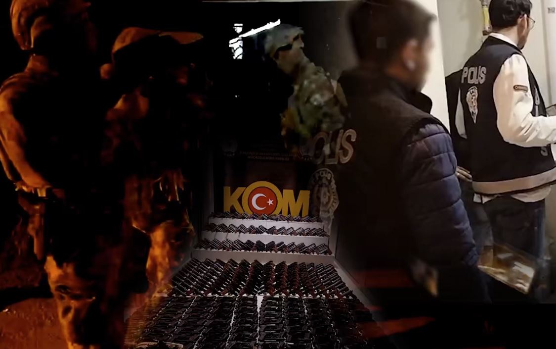 41 İlde Silah Kaçakçılığı Operasyonu: 135 Gözaltı