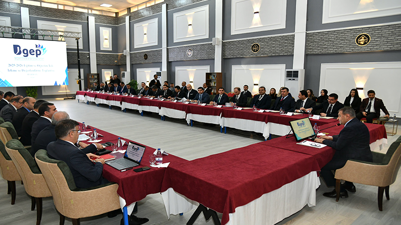 Harran'da Eğitim değerlendirme toplantısı