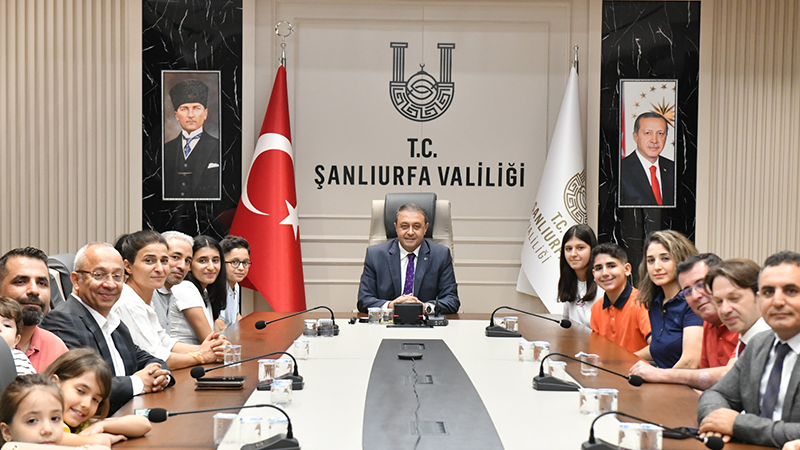 Vali Şıldak Birincileri Ağırladı