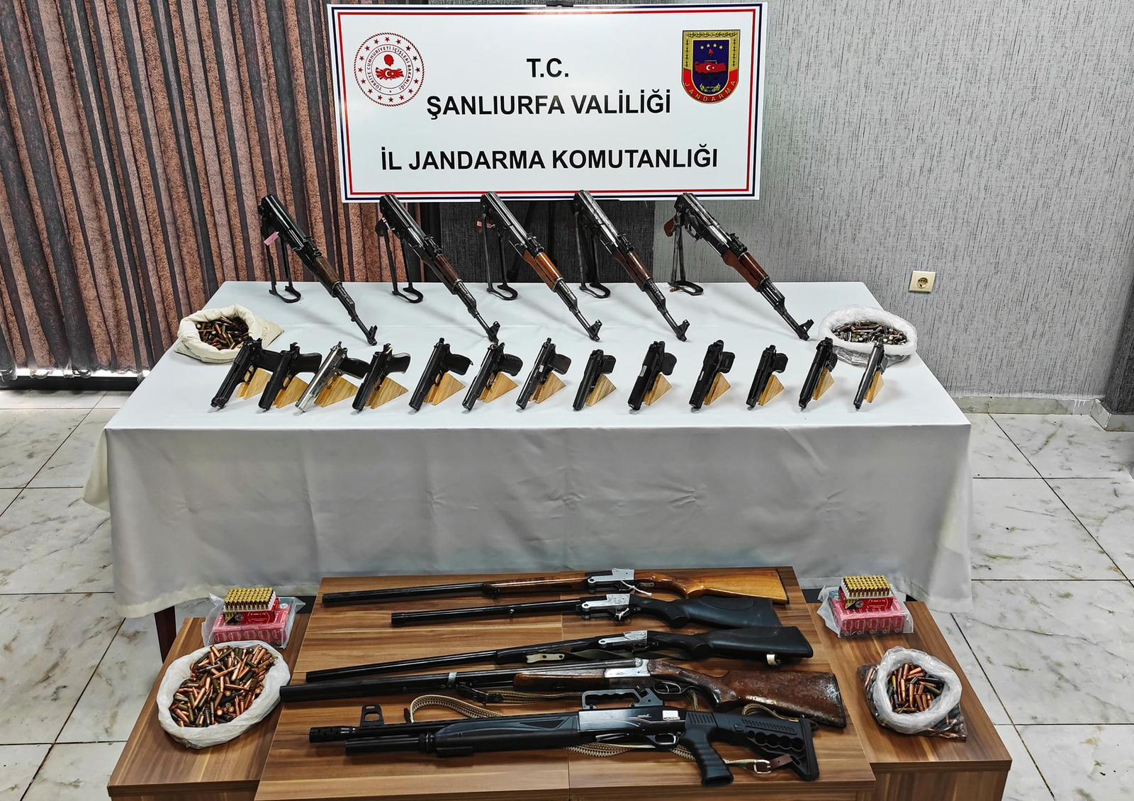 Şanlıurfa’da silah kaçakçılığına operasyon!