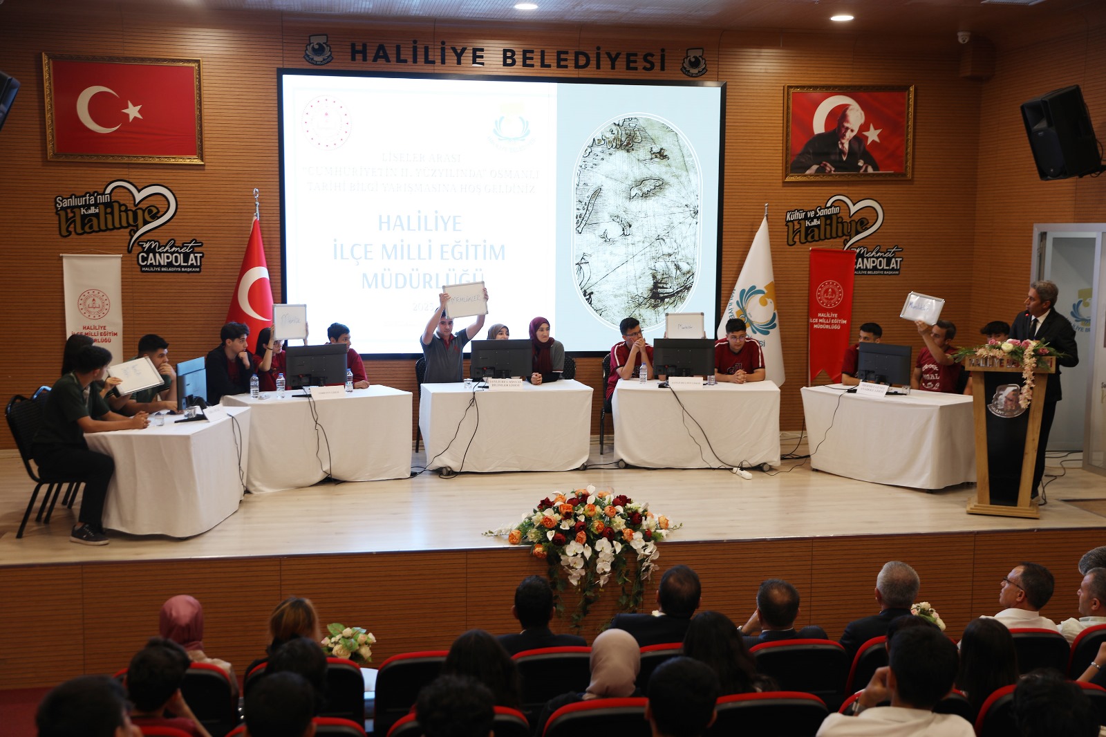 Haliliye’de bilgi yarışması finali gerçekleştirildi