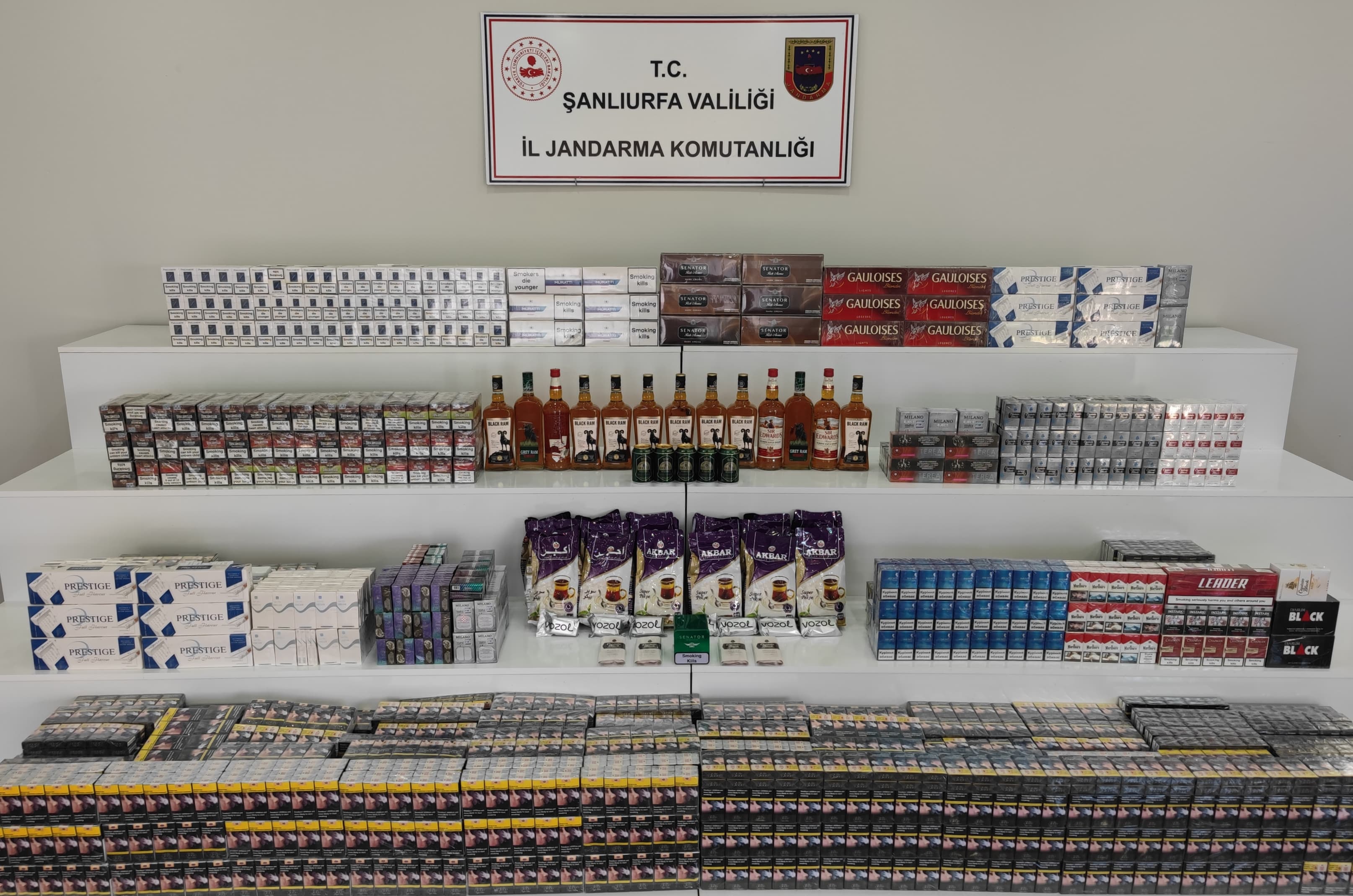 Viranşehir’de jandarmadan kaçakçılığa geçit yok!