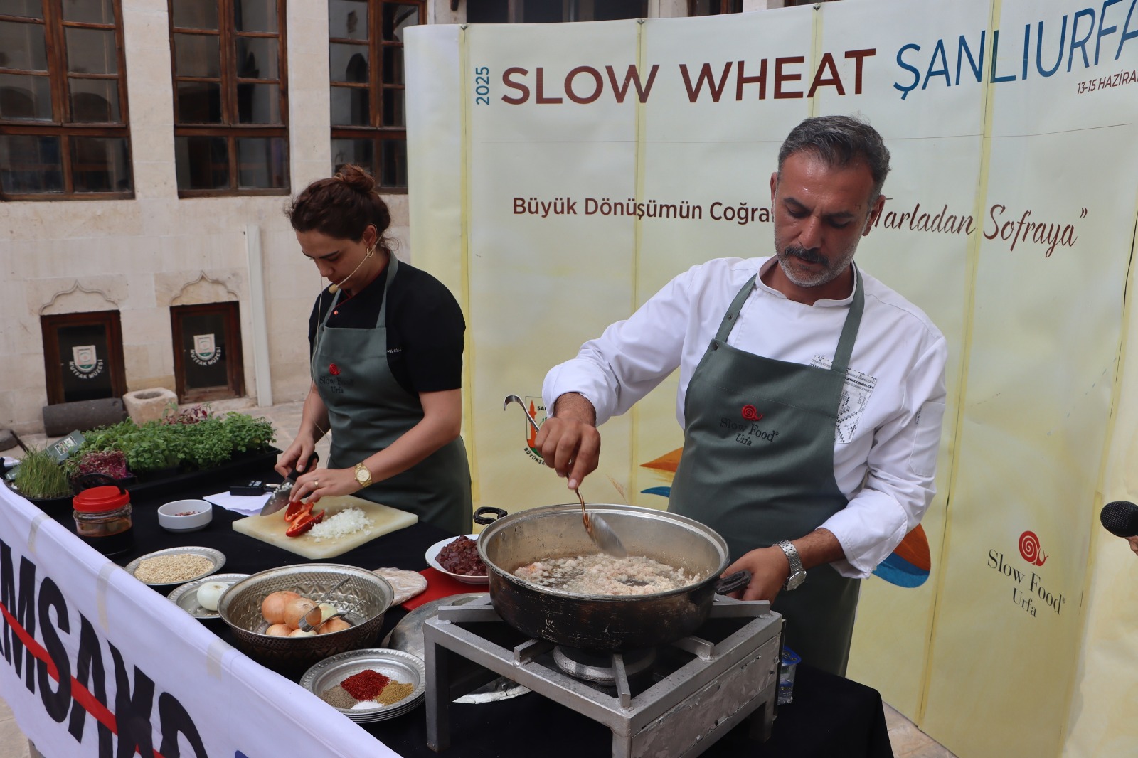 Şanlıurfa’da “Slow Wheat 2025” coşkusu