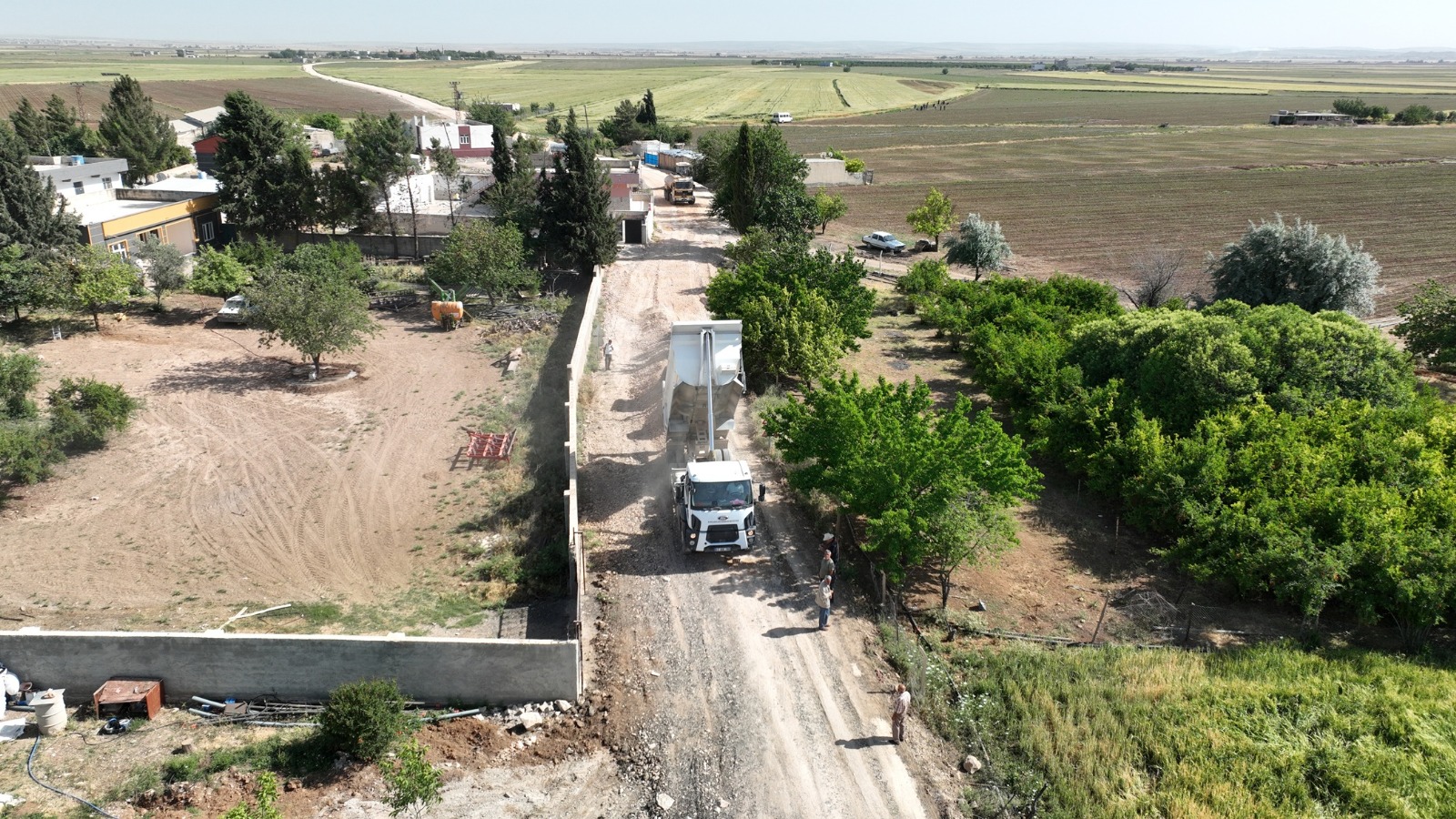 Büyükşehir Yolları Yeniliyor, Suruç Kırsalı Rahat Bir Nefes Alıyor