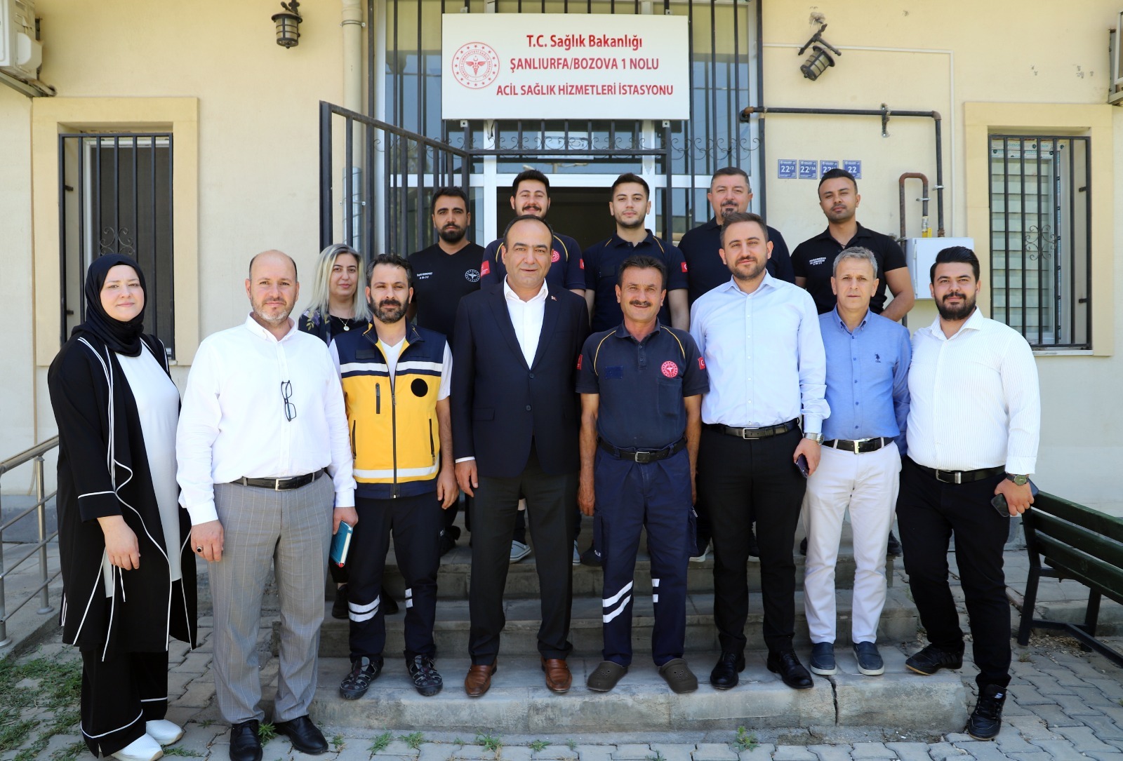 İl Sağlık Müdürü Dr. Erhan Berk’ten Bozova’ya Sağlık Ziyareti