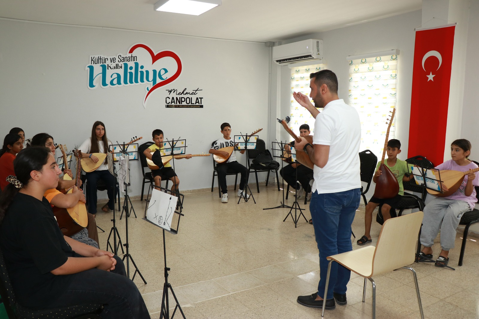 Haliliye Belediyesi’nden Kısas’a Sanat Eli