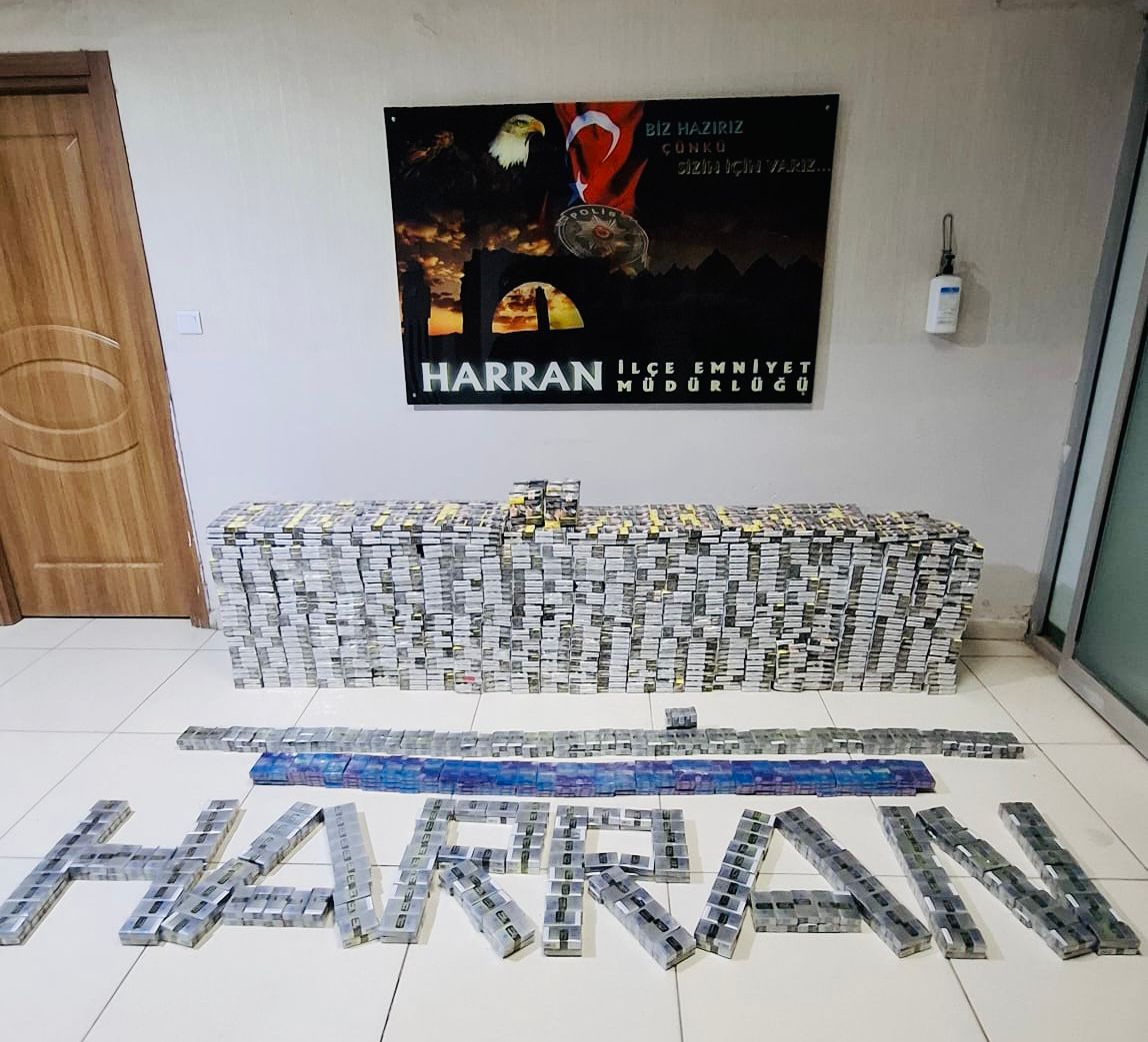 Harran’da Kaçak Sigara Operasyonu: 4.134 Paket Ele Geçirildi